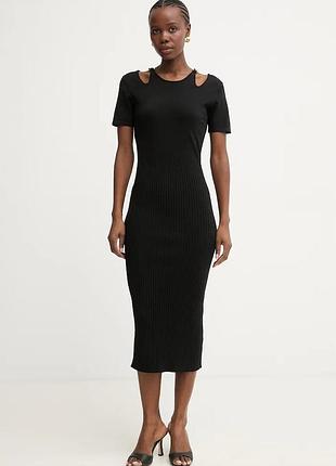 Urbanshop com ua fracominaсукня з віскозою чорна однотонна fj26sd5001k56501 розміри запитуйте
