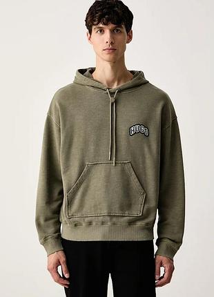 Urbanshop com ua hugo blueкофта с капюшоном хлопковая nucaroo зеленая 50567078 размеры запитуйте