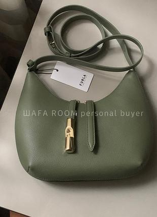 Сумка жіноча furla goccia avocado