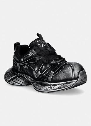 Urbanshop com ua koi fotwearvortex mega chunky trainers кроссовки женские черные bm01 размеры запитуйте