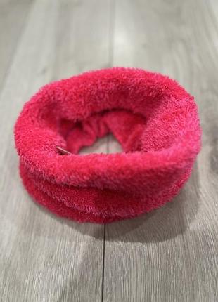 Снуд для дівчаток cool club пухнастий рожевий one size