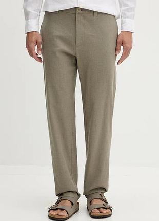 Urbanshop com ua armani exchangeштани чоловічі з додаванням льону зелені regular waist xm002293 af22842 розміри запитуйте