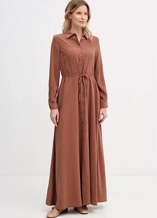 Urbanshop com ua gaudiразклешенное платье коричневое однотонное 611bd15002 размеры запитуйте