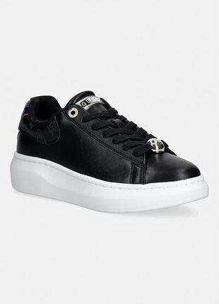 Urbanshop com ua guessfireup кроссовки женские кожаные черные на платформе fltfre lea12 размеры запитуйте