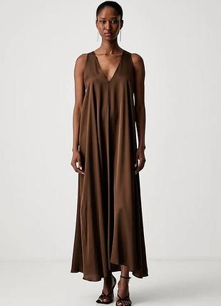 Urbanshop com ua haveone латнее платье вискозное коричневое awg-q018 размеры запитуйте