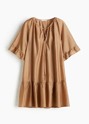 Легкое полупрозрачное пляжное платье-туника от h&amp;m