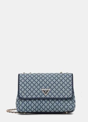 Urbanshop com ua guessсумка крос-боді жіноча giully темно-синя hwdd96 73200 розміри запитуйте