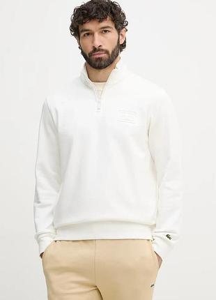 Urbanshop com ua lacosteкофта мужская хлопковая белая sh0784 размеры запитуйте