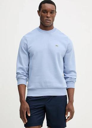 Urbanshop com ua lacosteкофта мужская с хлопком голубая sh9608 размеры запитуйте