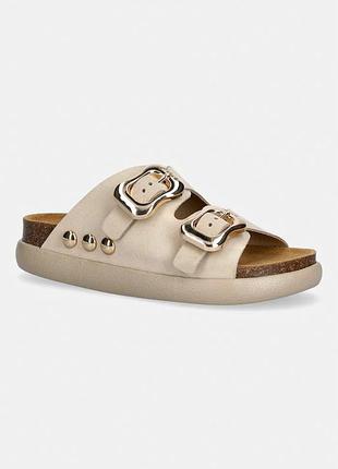 Urbanshop com ua schollшльопанці жіночі замшеві flora бежеві f008121171 розміри запитуйте