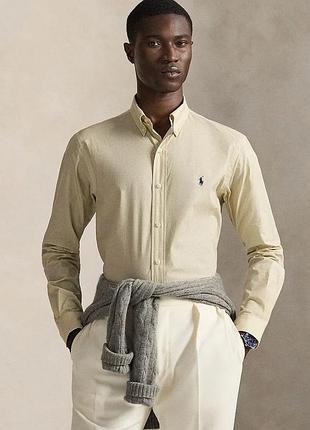 Urbanshop com ua polo ralph laurenсорочка мужская бежевая 710b16708 размеры запитуйте