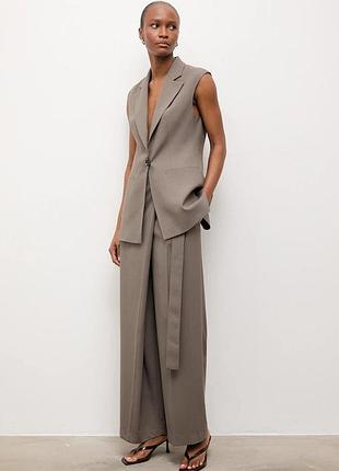 Urbanshop com ua answear.labоднобортний жилет жіночий з колекції unscripted зелений розміри запитуйте