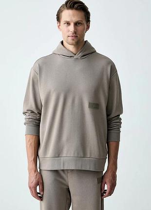 Urbanshop com ua boss greenкофта з капюшоном чоловіча з бавовною sw_hoodie зелена 50564113 розміри запитуйте
