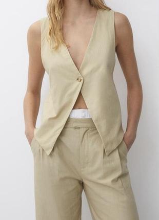 Дилет з перекрученою спинкою з ліоцелу pull&bear
