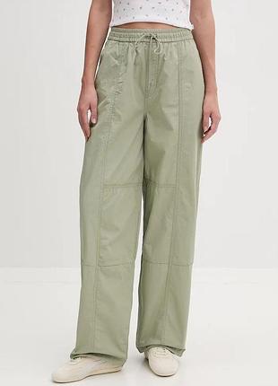 Urbanshop com ua hugo bluehugo сині штани parachute жіночі бавовняні зелені high waist 50557311 розміри запитуйте