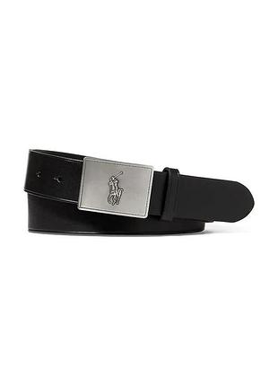 Urbanshop com ua polo ralph laurenремінь чоловічий шкіряний чорний 405691693001 розміри запитуйте