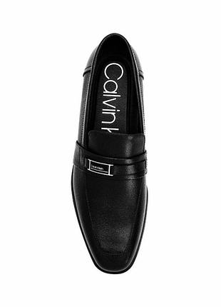 Оригінальні шкіряні туфлі calvin klein, чорного кольору, нові.