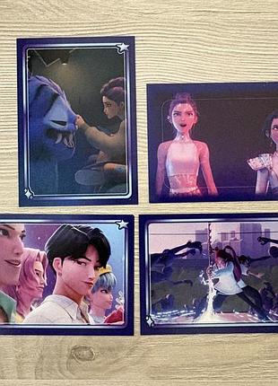 Колекційні наліпки kpop demon hunters