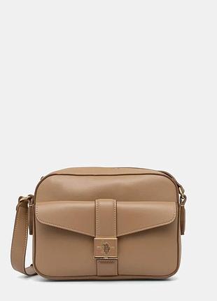 Urbanshop com ua u.s. polo assn.сумка крос-боді жіноча зі штучної шкіри margaret бежева beumf9046wvp розміри запитуйте