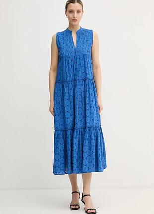 Urbanshop com ua lola casademunt ластичное платье хлопковое голубое однотонное ls2616017 размеры запитуйте