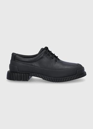 Urbanshop com ua camperшкіряні туфлі camper pix жіночі колір чорний на плоскому ходу розміри запитуйте
