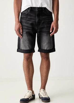 Urbanshop com ua hugoшорти чоловічі джинсові hugo 838/s чорні regular waist 50563605 розміри запитуйте