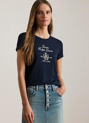 Urbanshop com ua lauren ralph laurenфутболка lauren ralph lauren колір синій 200p03725 розміри запитуйте