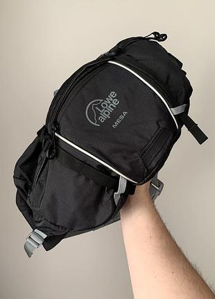 Поясна сумка бананка lowe alpine mesa 6 black nylon bag оригінал чорна нейлонова сумка бананка lowe alpine