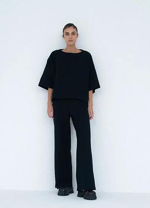 Urbanshop com ua muuv.штаны wide leg женские хлопковые moai черные high waist размеры запитуйте