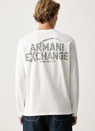 Urbanshop com ua armani exchangeлонгслів чоловічий бавовняний білий xm003101 af10361 розміри запитуйте