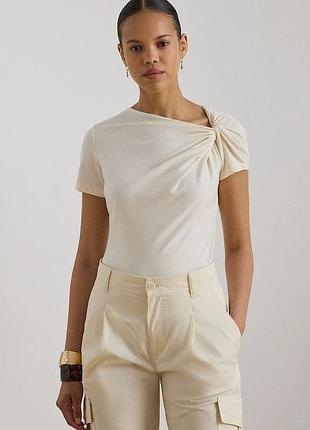 Urbanshop com ua lauren ralph laurenфутболка жіноча бавовняна бежева 200b24283 розміри запитуйте