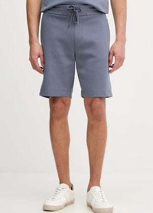 Urbanshop com ua bossтрикотажные шорты мужские с хлопком голубые regular waist 50537277 размеры запитуйте