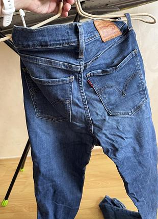 Джинси жіночі levi's скіні сині, розмір 26