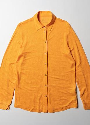 Falconeri luxury 100% linen shirt long sleeve button up  [swh017477]