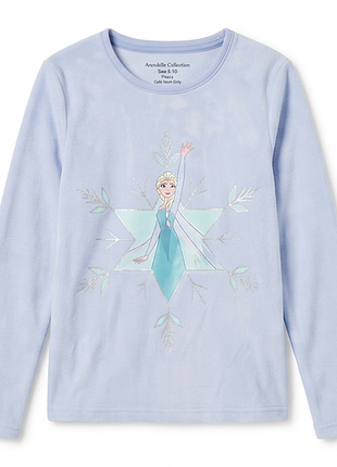 Тепла дитяча піжамна кофта "frozen" (ельза) від primark, 8-9 років, 134 зріст