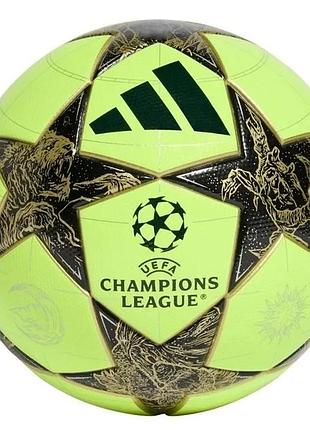 Мяч футбольный adidas ucl 2026 league winter jz9994 no5 желто-черный