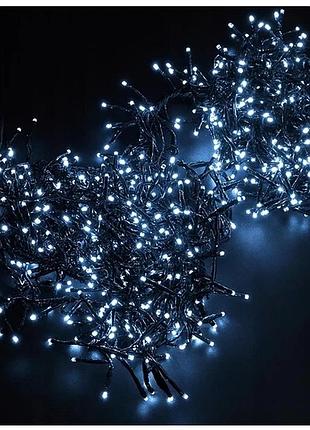 Світлодіодна гірлянда ekspand lcw-500-zb 30 м 500 led холодний білий 8 режимів