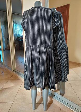 Вискозное на пуговицах с карманами платье 👗 2