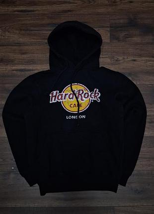 Худі hard rock cafe london чорне оригінал кофта з капюшоном
