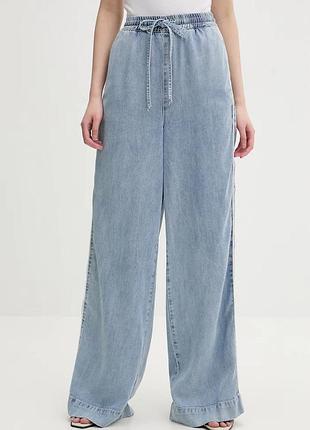 Urbanshop com ua gestuzштаны женские с лиоцелем голубые high waist 10911025 размеры запитуйте