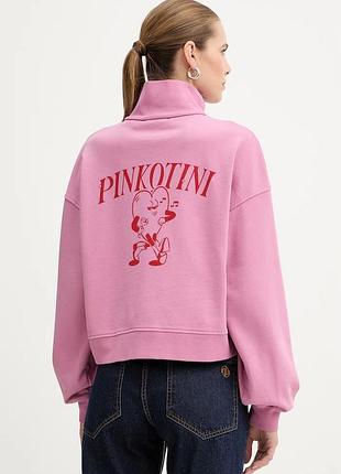Urbanshop com ua pinkoхлопковая кофта pinko цвет розовый с принтом 106360 a34u размеры запитуйте
