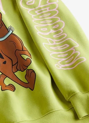 Яркий свитшот из scooby doo h&amp;m 2