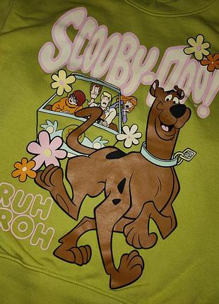 Яркий свитшот из scooby doo h&amp;m 4