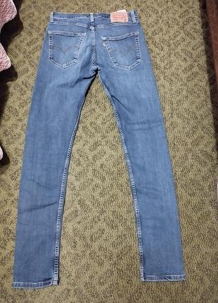 Оригинальные мужские джинсы levi's 512, размер 32/36