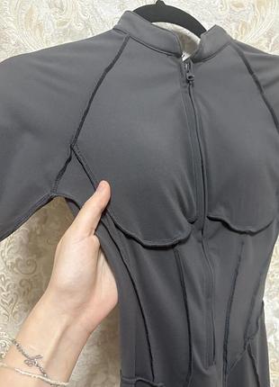 Спортивный костюм женский серый