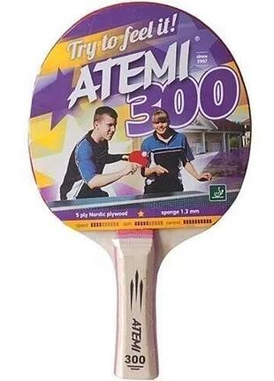 Ракетка для настольного тенниса atemi 300
