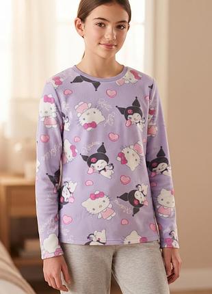 Затишна тепла піжамна кофта hello kitty & friends x primark, зріст 158 та 164