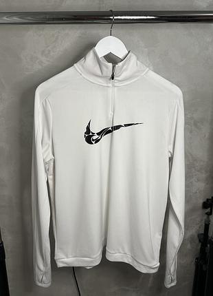 Жіноча бігова кофта nike dri-fit swoosh run 1/4-zip