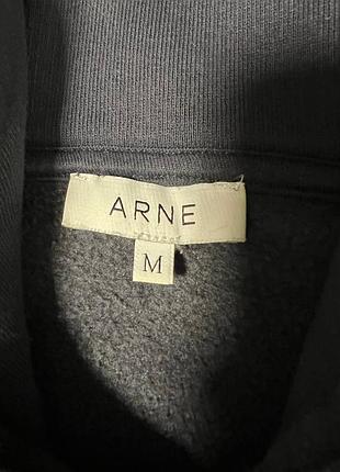Темно-сіре базове худі arne 3