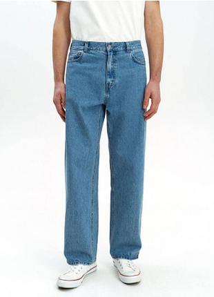 Мужские синие брюки jack &amp;jones 31-32 размера